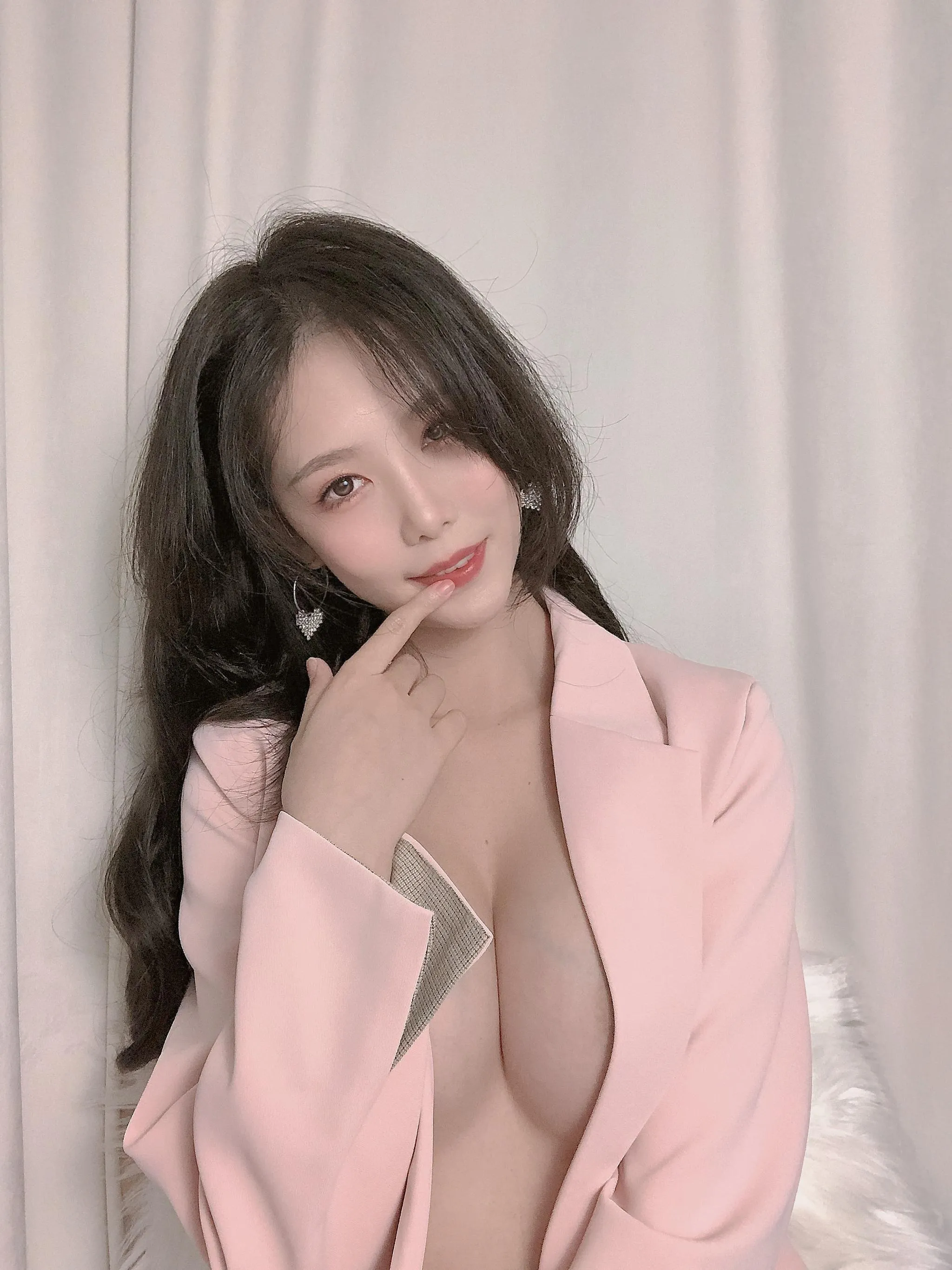 抖娘-利世 – NO.55 粉色西装 [26P]插图3